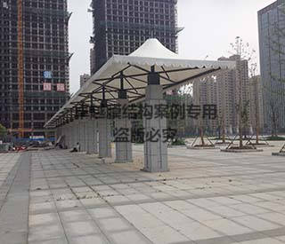 安徽蚌埠淮上明珠广场膜结构