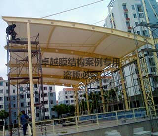 上海南汇区膜结构舞台膜结构