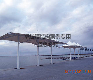 吉林省前郭县查干湖长廊膜结构