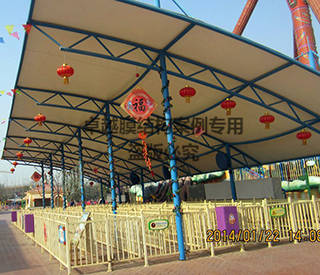 郑州方特欢乐世界膜结构遮阳项目