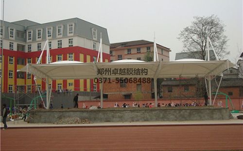 汉中航空职业技术学院膜结构看台