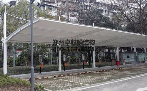 阜新<font color='red'>膜结构车棚</font>【节可达电子有限公司等】等案例总结