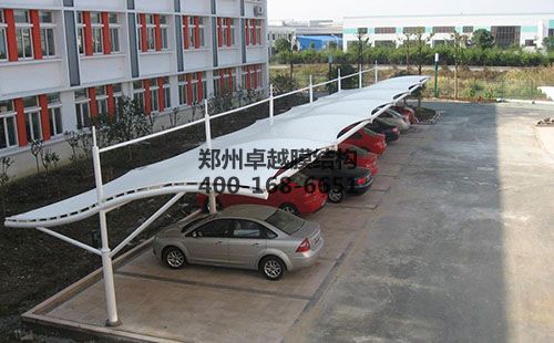 辽阳<font color='red'>膜结构车棚</font>【辽阳市净水厂等】等案例总结