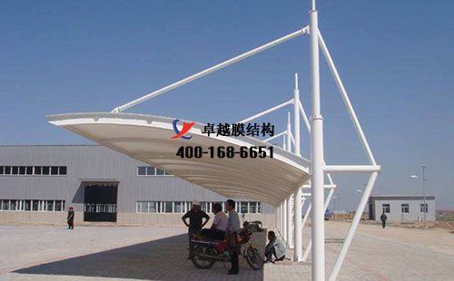 汉中<font color='red'>膜结构车棚</font>/汽车棚【江南油脂等】设计施工案例