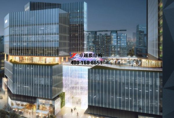 上海云汇广场ETFE商场充气膜结构项目启动　