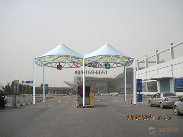 桂林高速收费站雨棚【专业厂家】景观遮阳棚/服务区膜结构充电站设计公司