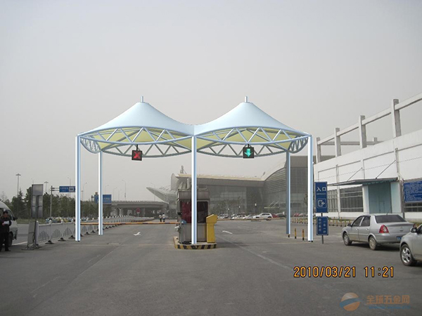 安庆高速收费站雨棚【专业厂家】景观遮阳棚/服务区膜结构充电站设计公司