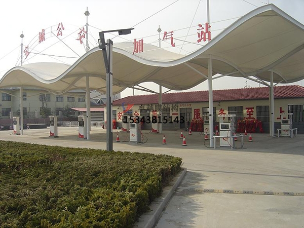 滁州膜结构加油站顶棚【生产厂家】滁州加气站膜结构遮阳棚公司 　　