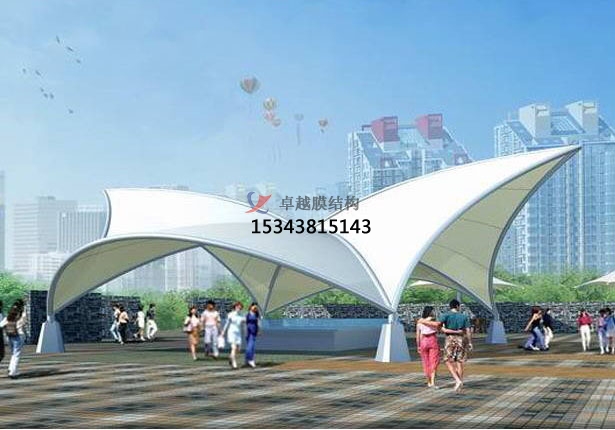 上海【膜结构景观小品】设计施工案例