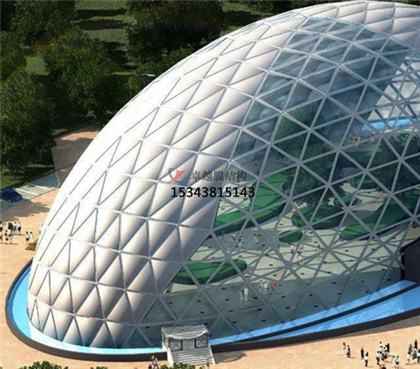 上海云汇广场ETFE膜结构景观
