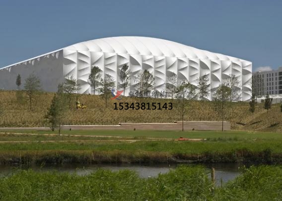 膜结构案例之伦敦奥运会球馆