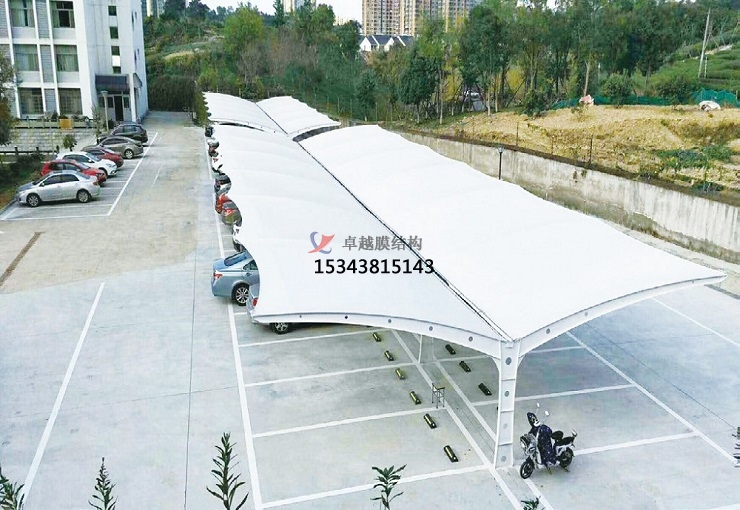 杭州商业广场雨棚搭建