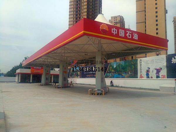 连云港加油站罩棚设计安装