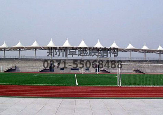 保定市张拉膜车棚设计施工案例