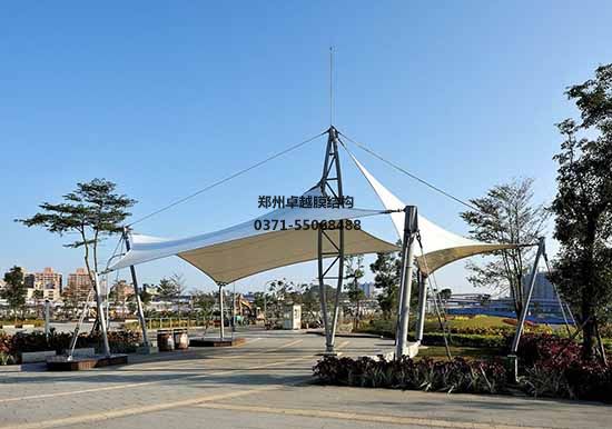 西安市张拉膜景观设计施工案例